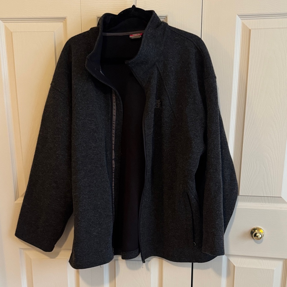 The North Face Black and Red Jacket